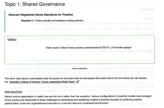 Shared Governance