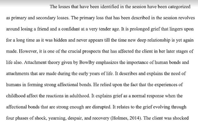 Psychology essay