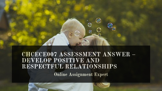 Develop Positive And Respectful Relationships