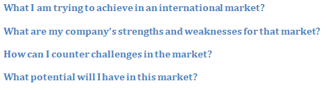 global marketing strategy question