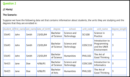 cosc210 assessment answer