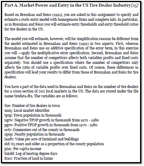 Market Power and Entry 1