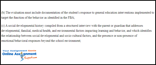 assessment sample