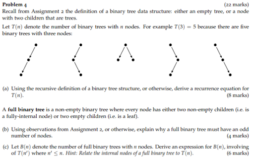 COMP9020: Computer Science Assessment Question