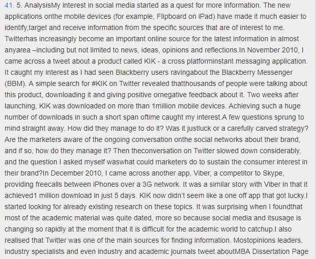 Marketing Dissertation Expert