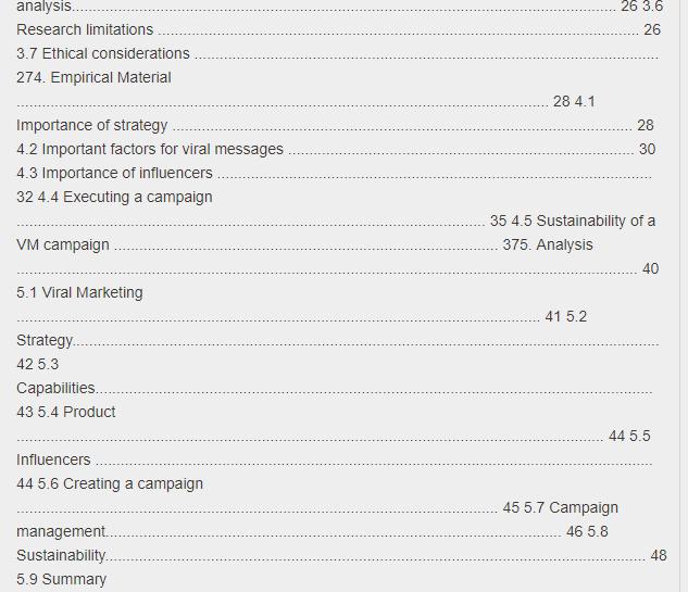 Marketing Dissertation Services