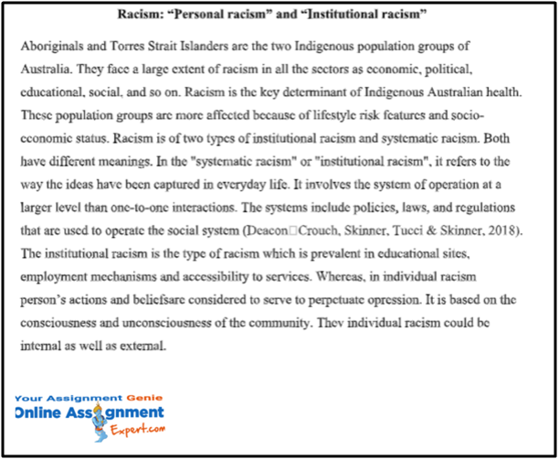 aboriginal studies assignment sample 2