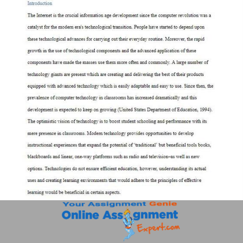 academic blog writing sample