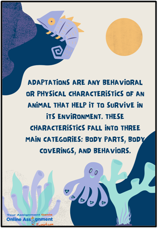 animal adaptations behavioral
