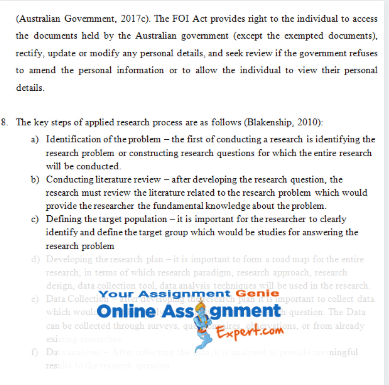 applied communications assignment solution