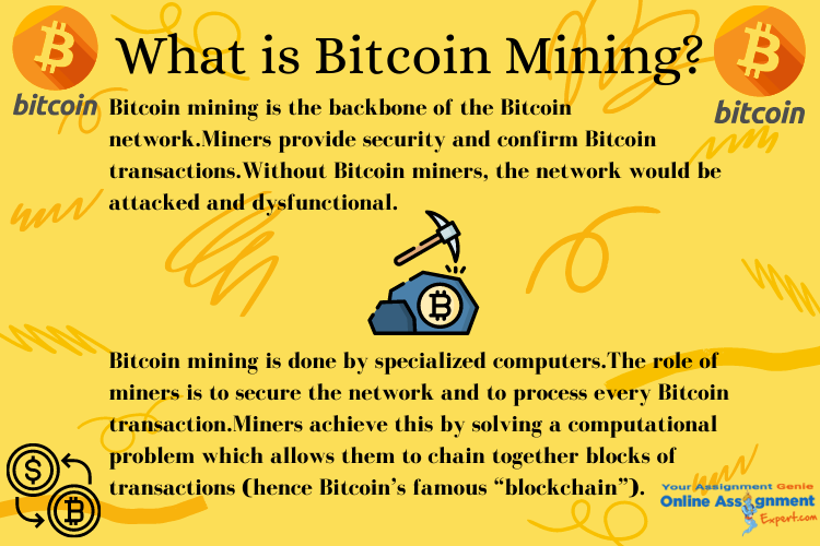 bitcoin assignment help