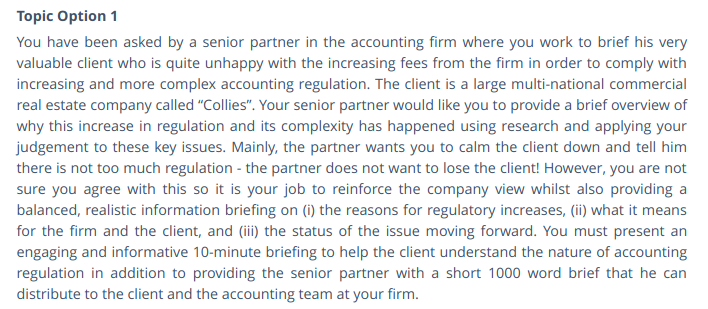 contemporary issues in accounting sample