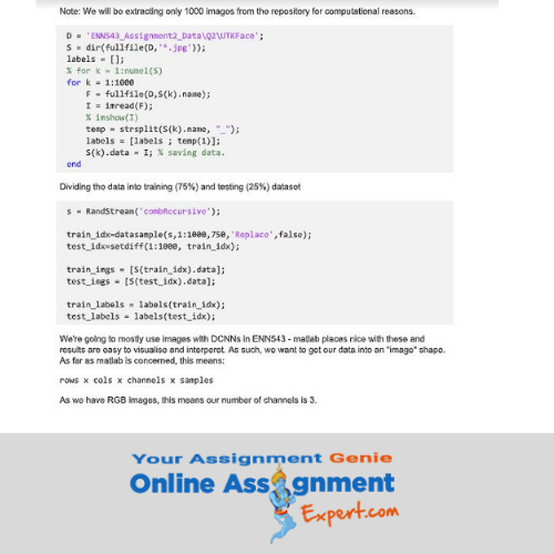Convolutional Neural Network Assignment Answer