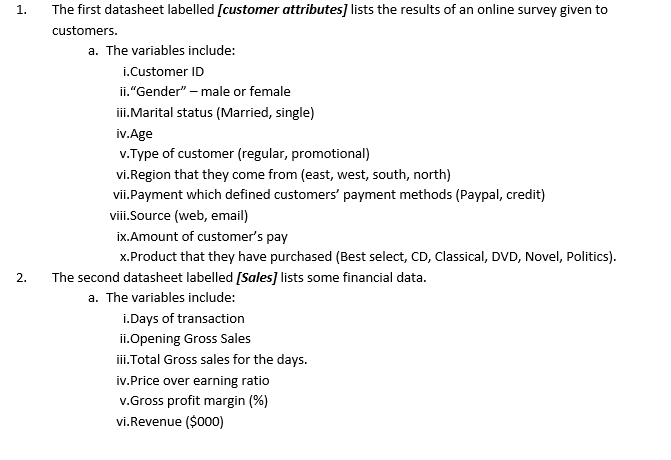 correlation assignment sample