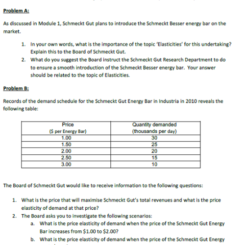economic principles and decision making assignment