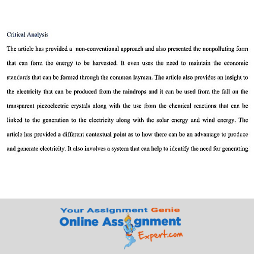 factor analysis assessment sample