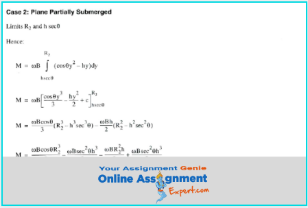 fluid mechanics assignment solution