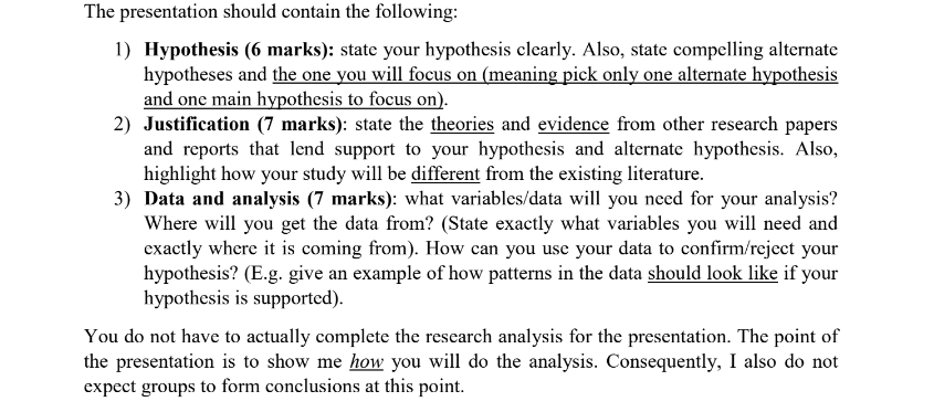 global trade assignment question