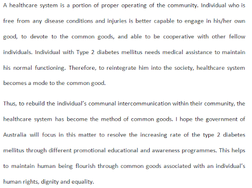 healthcare management assignment sample