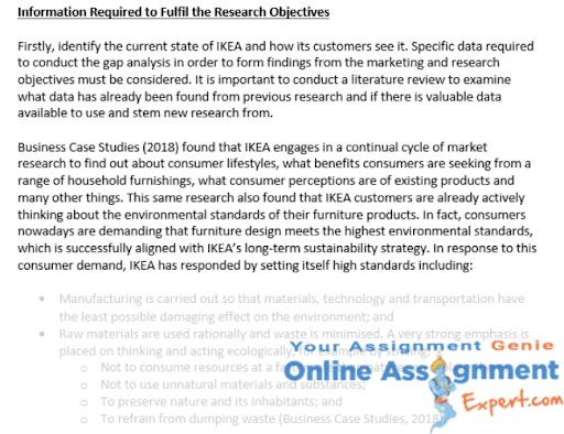 ikea assignment case study research