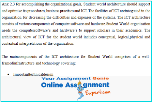 internet technology assignment solution