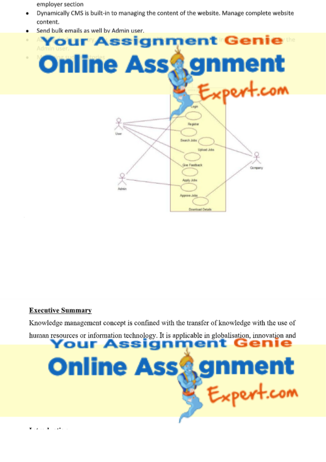 knowledge management system assignment help