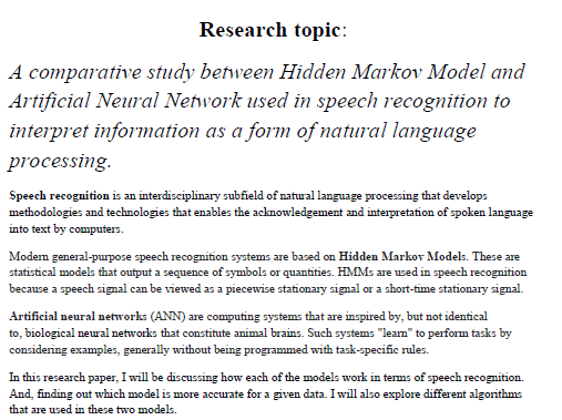 natural language processing assignment