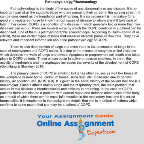 osteoporosis nursing assignment sample