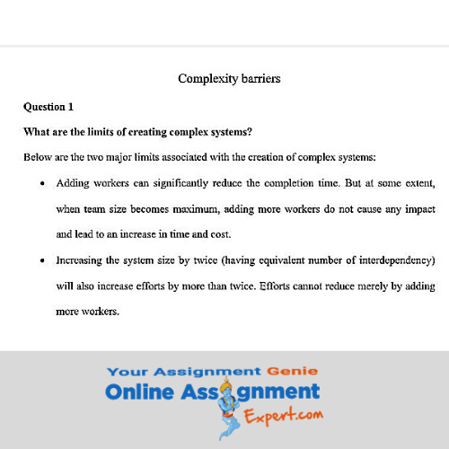 software architecture assignment question