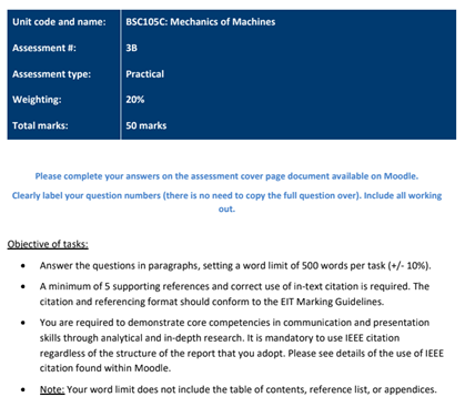 solid mechanics assignment help sample
