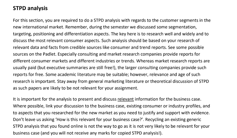 stpd analysis
