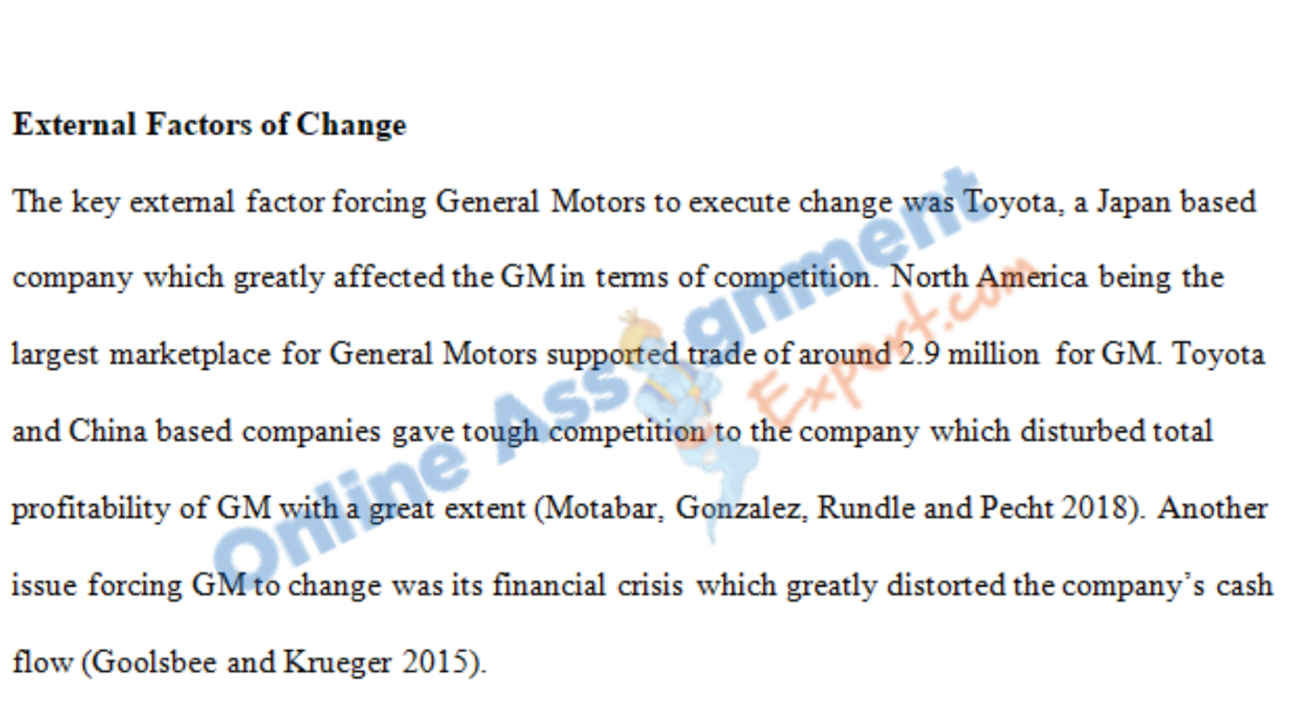 strategy analysis assignment answer