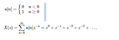 z transform assignment equation