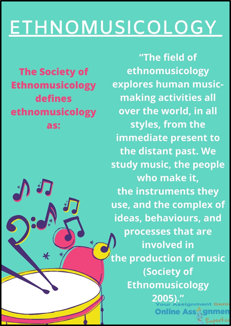 Ethnomusicology Assignment Help