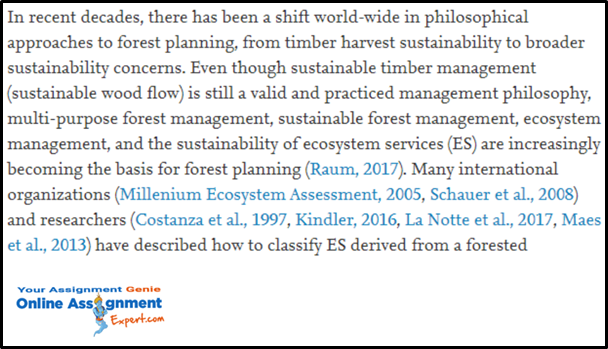 Forest Science and Management Assignment Help 1