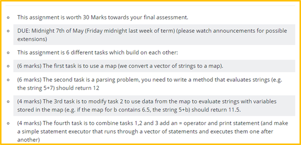 Maths Statement