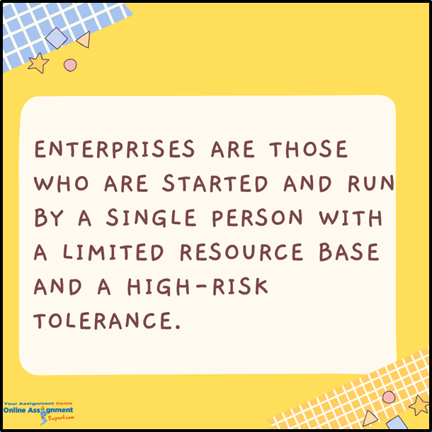 Entrepreneurship And Small Business Management Assignment Help