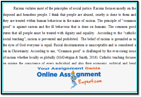 Justice Studies Assignment Help 1
