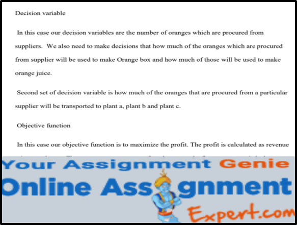 Quantitative Methods Assignments Help