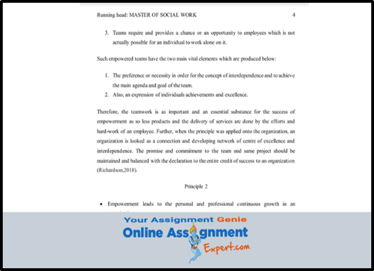 Social Work and Theory Practice Assessments