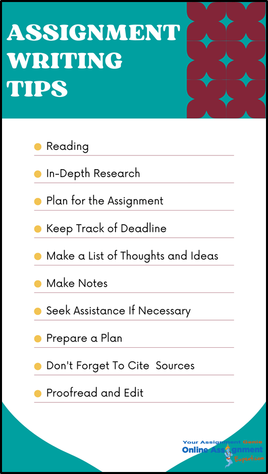 Assignment Writing Tips