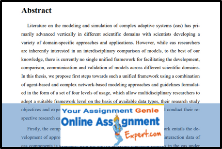 Dissertation Writing Help Abstract