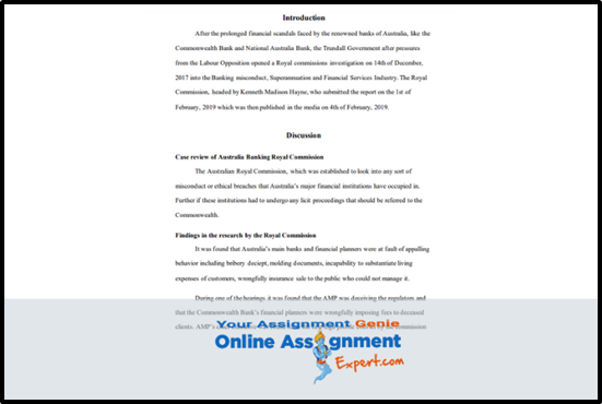 Business Ethics Assignment Sample