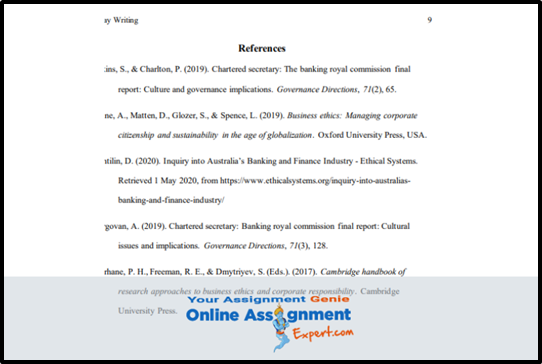 Business Ethics Assignments Samples