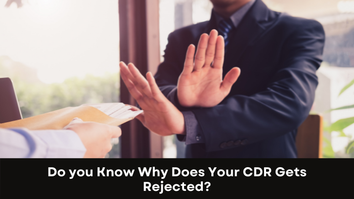 CDR Report writing help