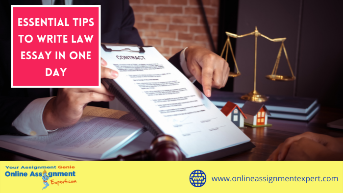 Essential Tips to Write law Essay in One Day